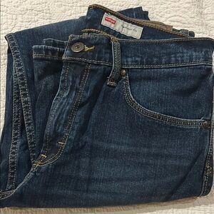 Wrangler Blue Straight Jeans Classic Denim Style. 30/32.